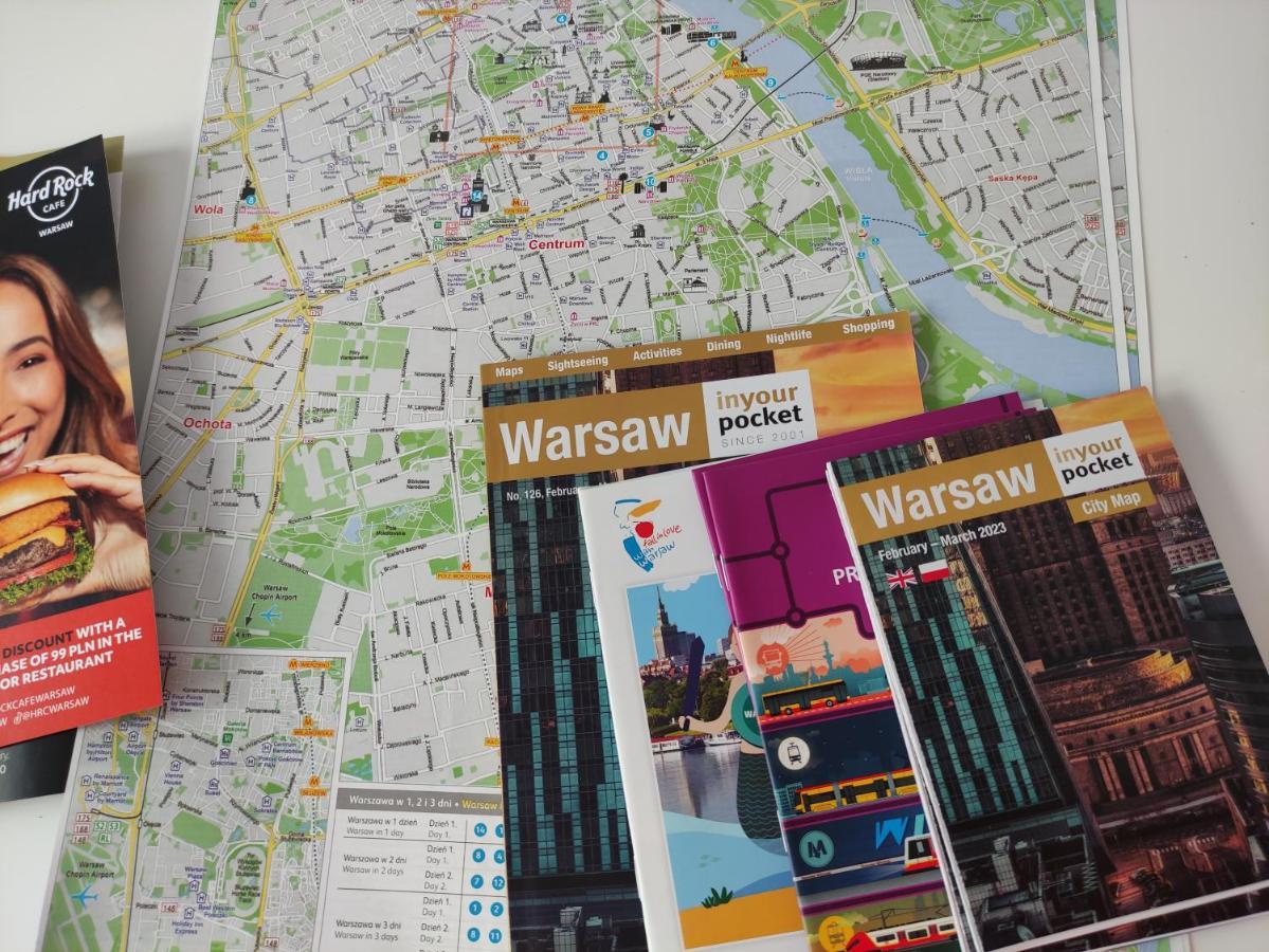 Apartament Rondo Onz Warschau Buitenkant foto