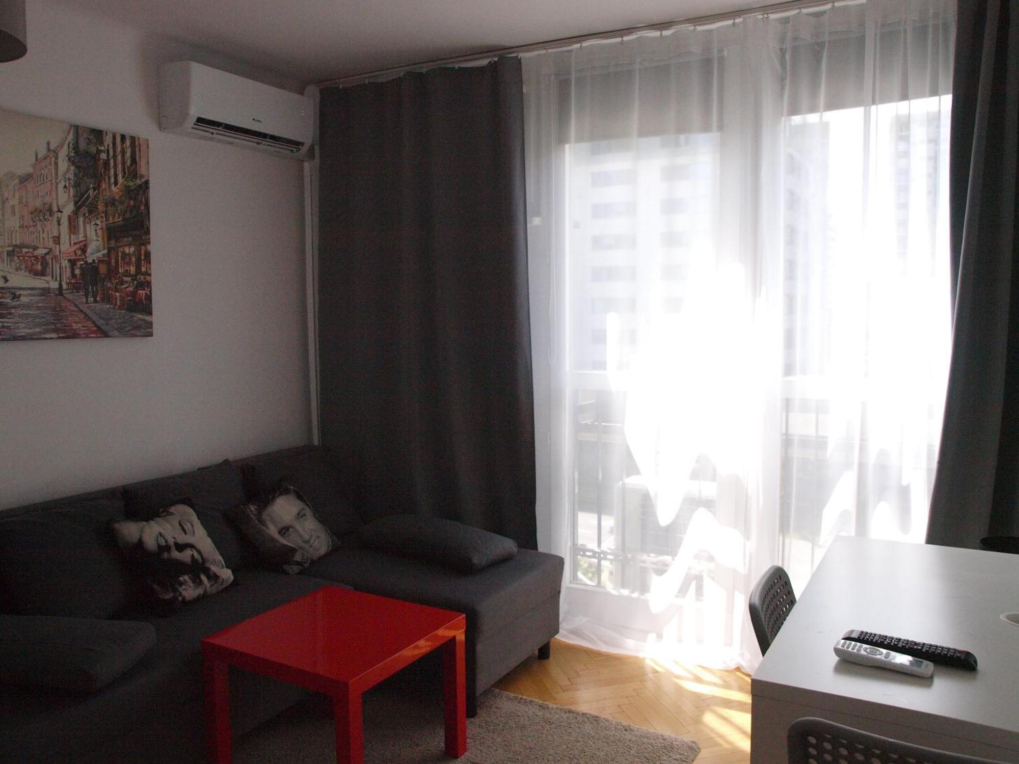 Apartament Rondo Onz Warschau Buitenkant foto